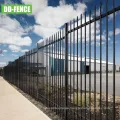 Black Steel Fence Wrought Iron Fence for Garden